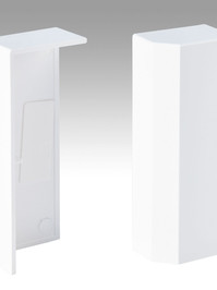 FAK01-80 Wineo Sockelleisten-Ecken Wei� Abschlusskappe...