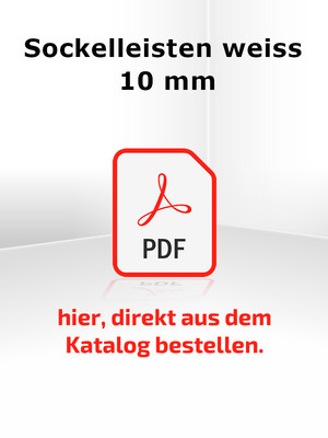 Südbrock Sockelleisten weiss weiß 10 mm