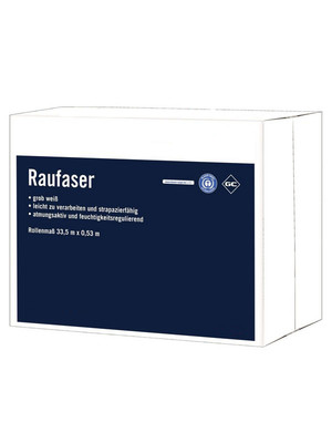 w1500152 Profilor Tapete Raufaser grob weiß