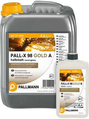 wPal77124576 Pallmann Boden-Lacke PALL-X 98 GOLD A+B...