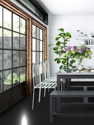 Profilor 550 Color Laminat schwarz Hochglanz, ohne...