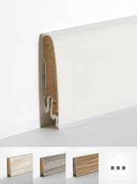 D�llken Kunststoffsockelleiste USL 60 Clip (Dekor variabel)