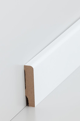 wsbs720.1358 S�dbrock Sockelleisten MDF Wei� Fussleiste,...