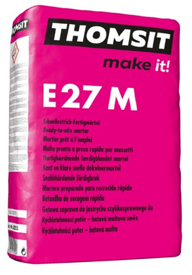 wE27M Thomsit E 27 M Schnellestrich-Fertigmörtel