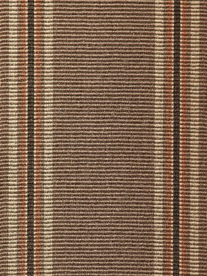 wMel390-52-k mellau Teppichlufer Sisal Boucle Streif mit...